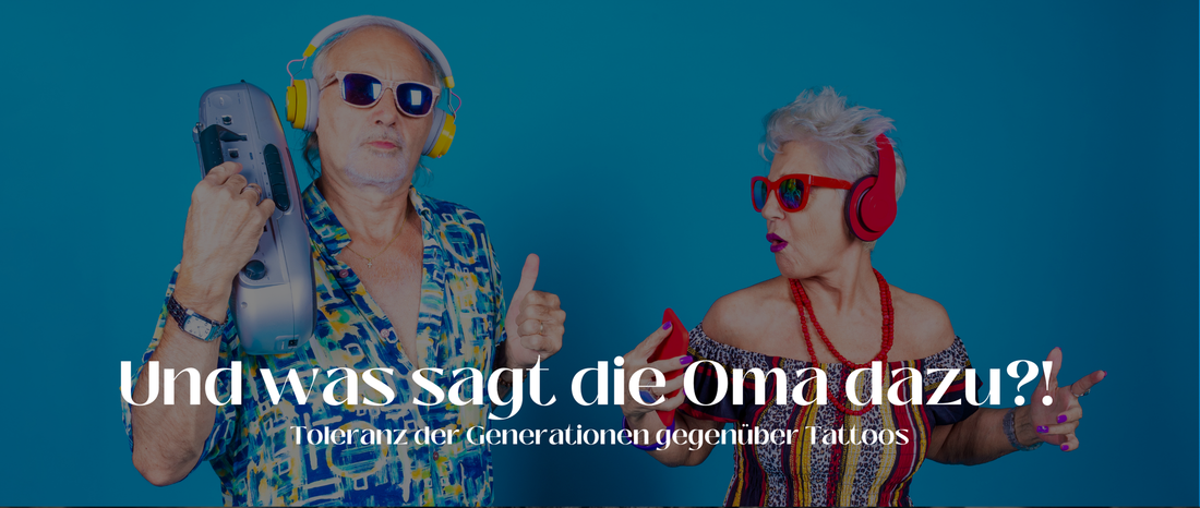 Toleranz der Generationen gegenüber Tätowierungen.